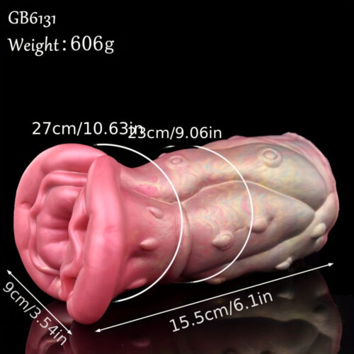 Alien Male Masturbation Device Silicone Pocket Pussy Penis Exercise Masturbator - Image 5