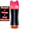 Fox Blowjob Dual Mode Male Masturbator Sex Toys - main product photo