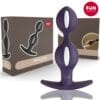 Fun Factory B Balls Duo Anal Butt Plug with Rotatin Motion Massager Tappo Anale - main product photo