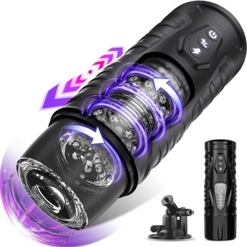 HANNIBAL Automatic Male Masturbator with 7 Thrusting 7 Rotating - main product photo
