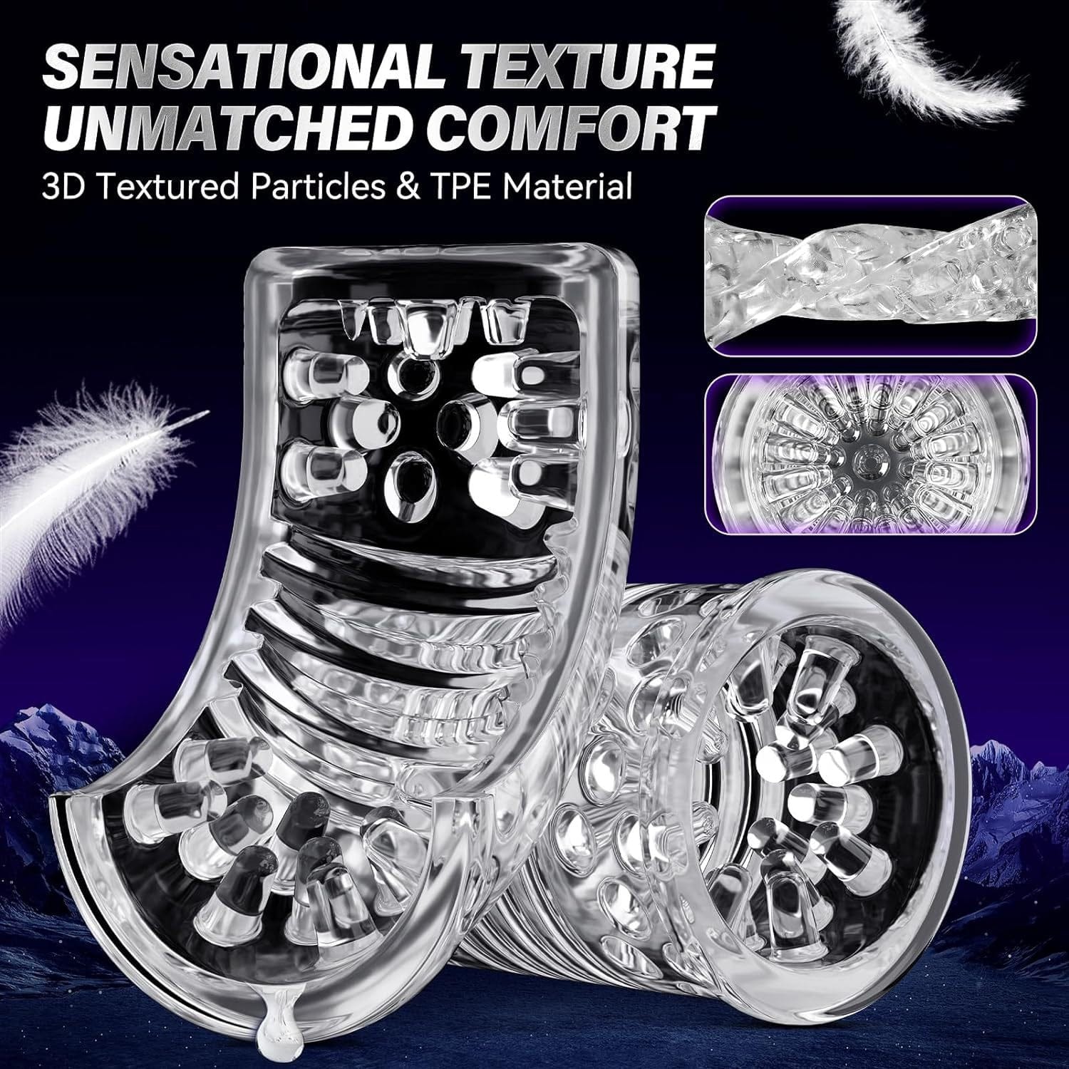 HANNIBAL Automatic Male Masturbator with 7 Thrusting 7 Rotating - product photo 8
