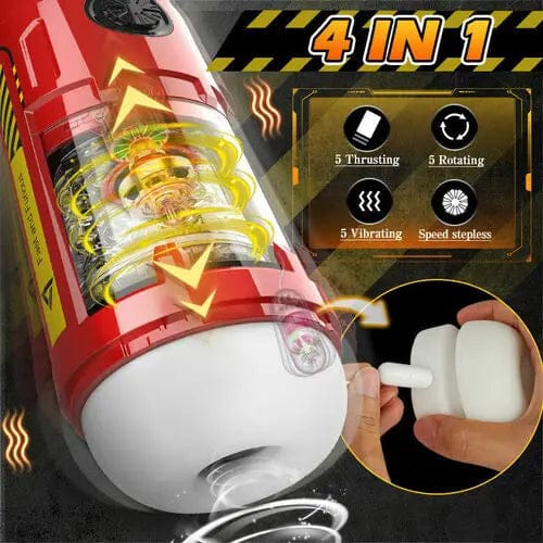 Hannibal New Automatic Male Masturbators Cup With Rotating & Thrusting & Vibrating - product photo 3