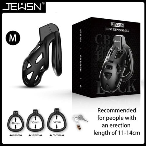 JEUSN CB PENIS LOCK male chastity cage adult penis Rings sex toy - product photo 3