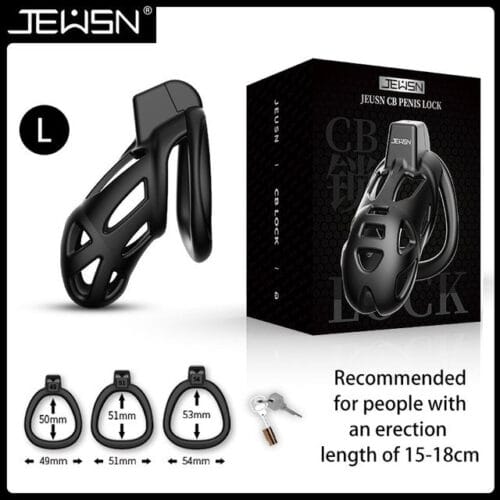 JEUSN CB PENIS LOCK male chastity cage adult penis Rings sex toy - product photo 4
