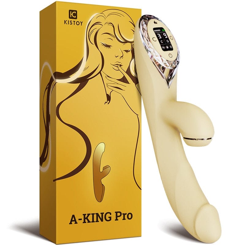 Kisstoy A-King Pro LED Screen Wand Sucking Vibrator - main product photo