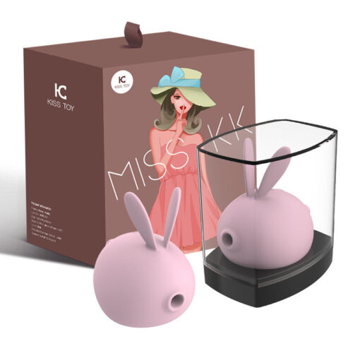 Kistoy Miss KK Silicone Rabbit Sucking Vibrator - main product photo