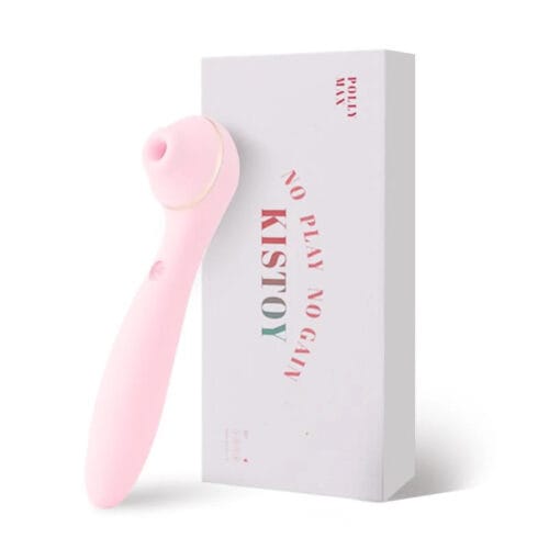 KISTOY Polly MAX 3.0 APP Control Air Pulse Rotating Auto Heating Clitoral Vibrator - main product photo