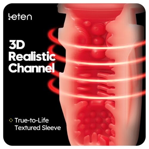 Leten ThermoPod Telescopic Heating Male Masturbator - product photo 10