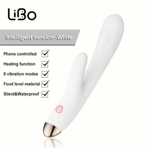 LIBO Intelligent APP Control Heating G Spot Vibrator Wand - product photo 9
