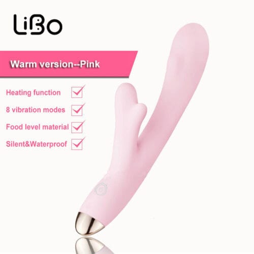 LIBO Intelligent APP Control Heating G Spot Vibrator Wand - product photo 11