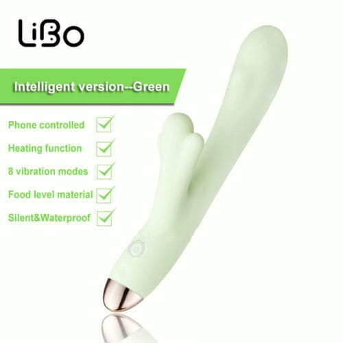 LIBO Intelligent APP Control Heating G Spot Vibrator Wand - product photo 15