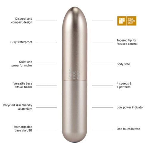 LNW Maya Quiet Bullet Vibrator for Targeted Stimulation - product photo 6