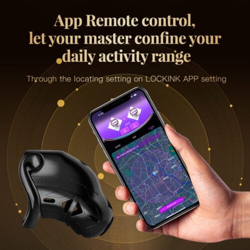 Lockink Electric Shock Cage App Smart Chastity Cage Remotely - product photo 6