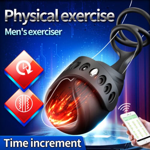 Men's exerciser Penile Physical exercise Time increment Remote control - main product photo