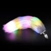 Multifunctional luminous fox tail anal plug - main product photo