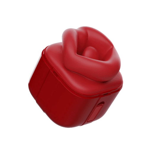 New Arrival Red Lip Clit Sucking Thrusting Vibrator Dual-action Vibrating Bullet Tongue Oral Vagina Sexy for Women - product photo 8