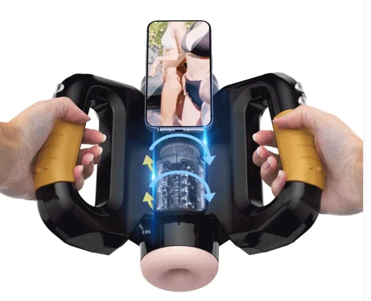 New LVMAOR Hercules Full Automatic 360-degree Rotation Male Masturbator - main product photo