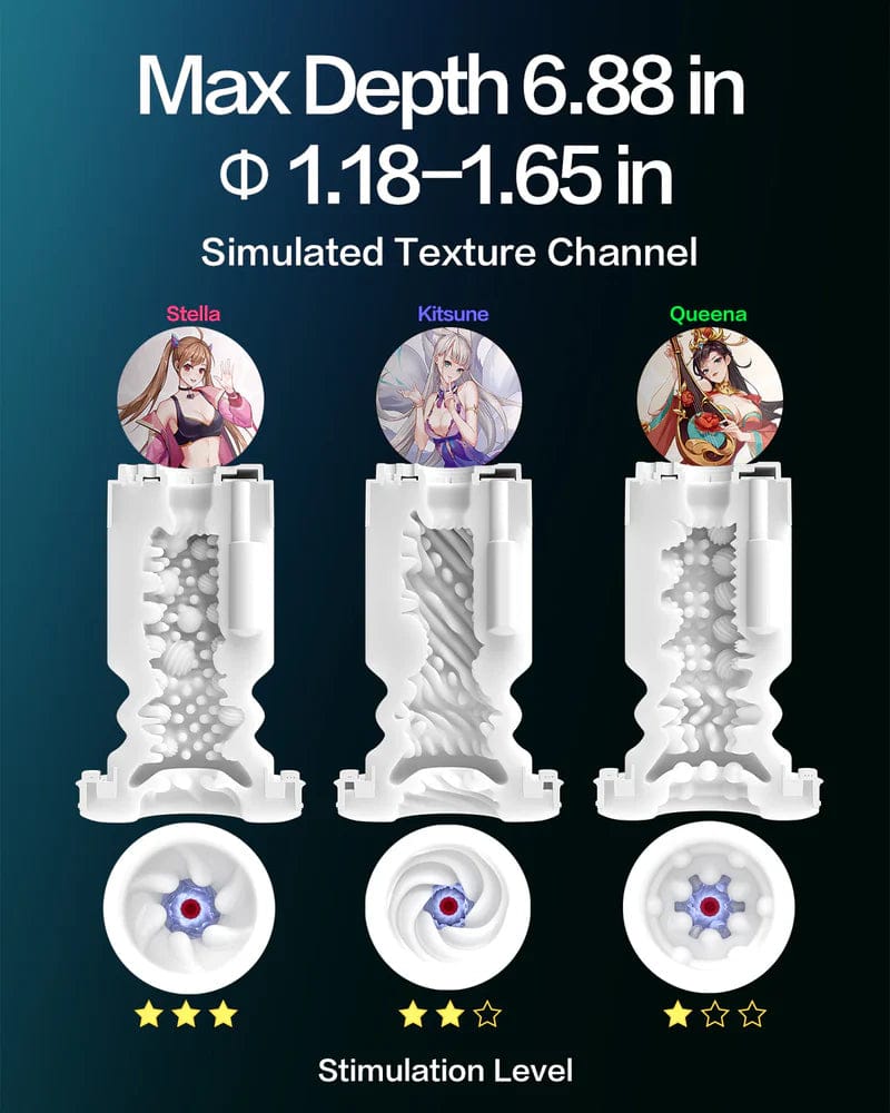 New Tryfun Yuan-series 2 APP Controls Intelligent Rotation Thrusting Masturbator - product photo 13