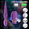 Octopus Vibrator Tentacle Butt Plug - main product photo