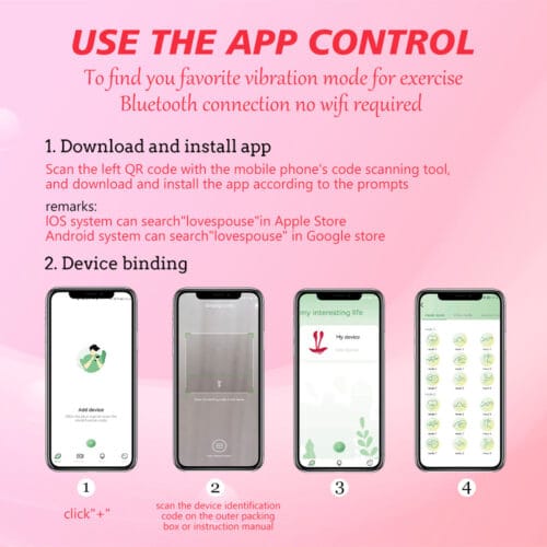 Panty vibrator APP control wearable insertable vibrator Multiple stimulation toys for women - product photo 4