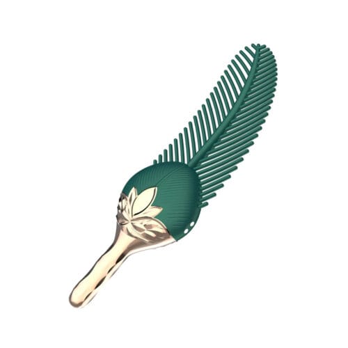 Peacock Feather Clitoral Stimulator Body Massager Couple Sex Toy With 10 Modes Vibration - main product photo