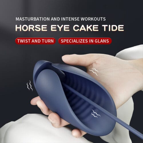 Powerful Vibrator Glans Massager Penis Stimulator Men's Horse Eye Trainer - product photo 5