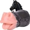 Realistic Horse Mouth Pocket Pussy Masturbator Animal Oral Sex Penis Massage - main product photo