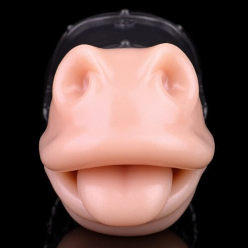 Realistic Horse Mouth Pocket Pussy Masturbator Animal Oral Sex Penis Massage - product photo 6