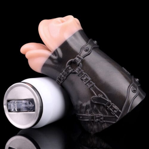Realistic Horse Mouth Pocket Pussy Masturbator Animal Oral Sex Penis Massage - product photo 12