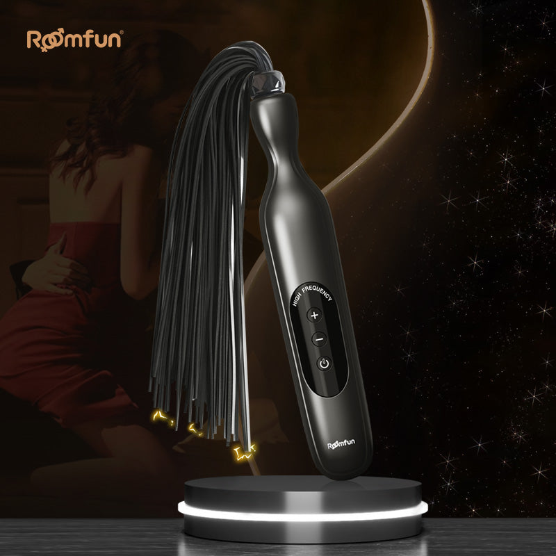 RoomFun BDSM Punishment Training Electric Whip - product photo 4