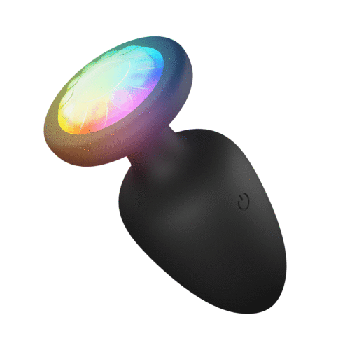 Ruby 10 Vibrating Light-Up Led Butt Plugs - main product photo