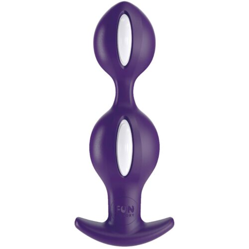 Fun Factory B Balls Duo Anal Butt Plug with Rotatin Motion Massager Tappo Anale - Image 3