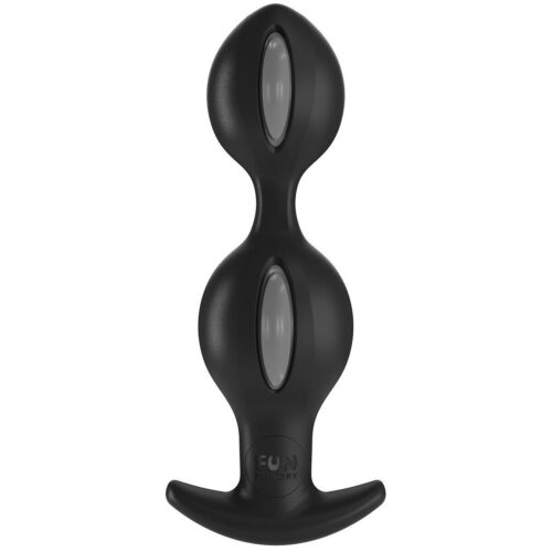 Fun Factory B Balls Duo Anal Butt Plug with Rotatin Motion Massager Tappo Anale - Image 2