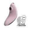 Satisfyer Vulva Lover 1 Air Pulse stimulator 2 in1 Pressure Wave Vibrator - main product photo