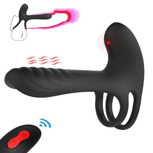 SHD Strap On Cock Ring Vagina Clitoris Stimulator - main product photo