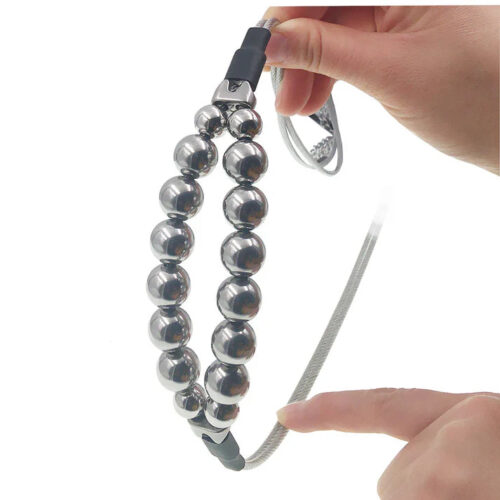 Stainless Steel Chastity Belt For Women Clit Massager - Image 3