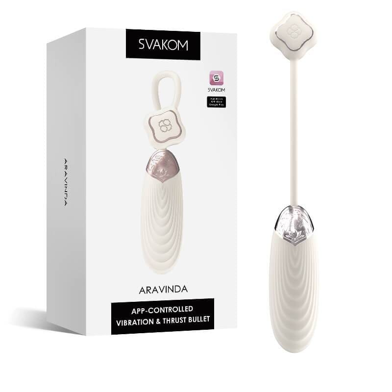 SVAKOM ARAVINDA App Thrust Bullet G Spot vibrator Egg - main product photo
