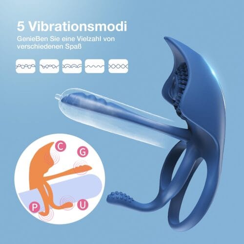 SVAKOM BARZILLAI 3-Spot stimulation cock ring with APP - product photo 3