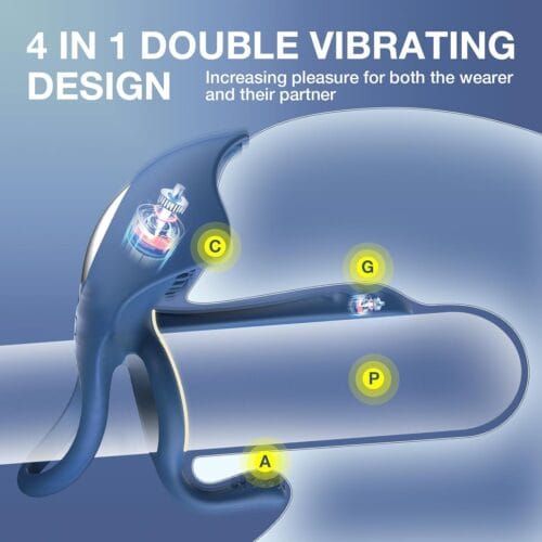 SVAKOM BARZILLAI 3-Spot stimulation cock ring with APP - product photo 10