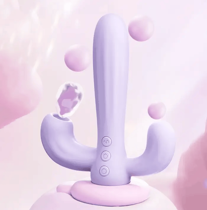 Svakom Cactus 3 in 1 Sucking Vibrator - main product photo