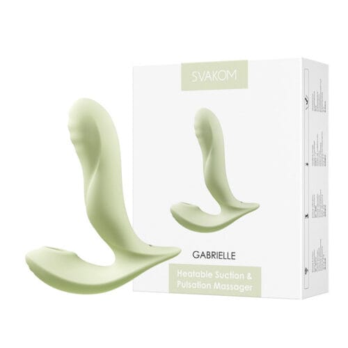 SVAKOM GABRIELLE Heatable suction Pulsation Massager - product photo 4