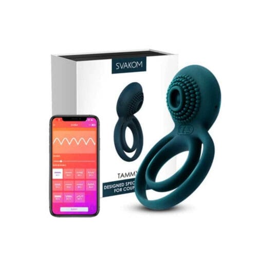 SVAKOM Tammy Pro Double Ring couple's vibrator with APP - main product photo