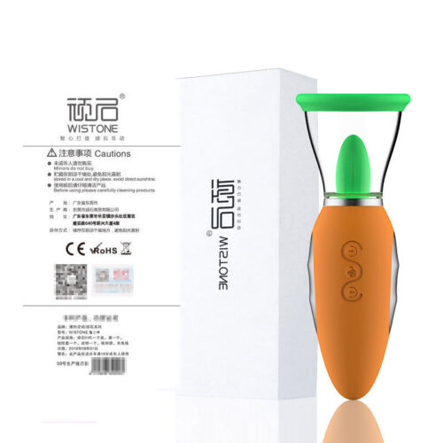 Wistone Carrot Vibrator Suck Autowarm Masturbator - Image 2