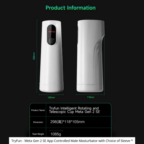 TryFun Meta Gen 2SE App-Controlled Male Masturbator - product photo 3