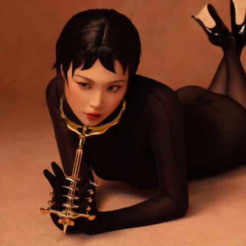UPKO Finger Bound Play Collection Migratory Bird Metal Collar Fingers Clamps Set - main product photo