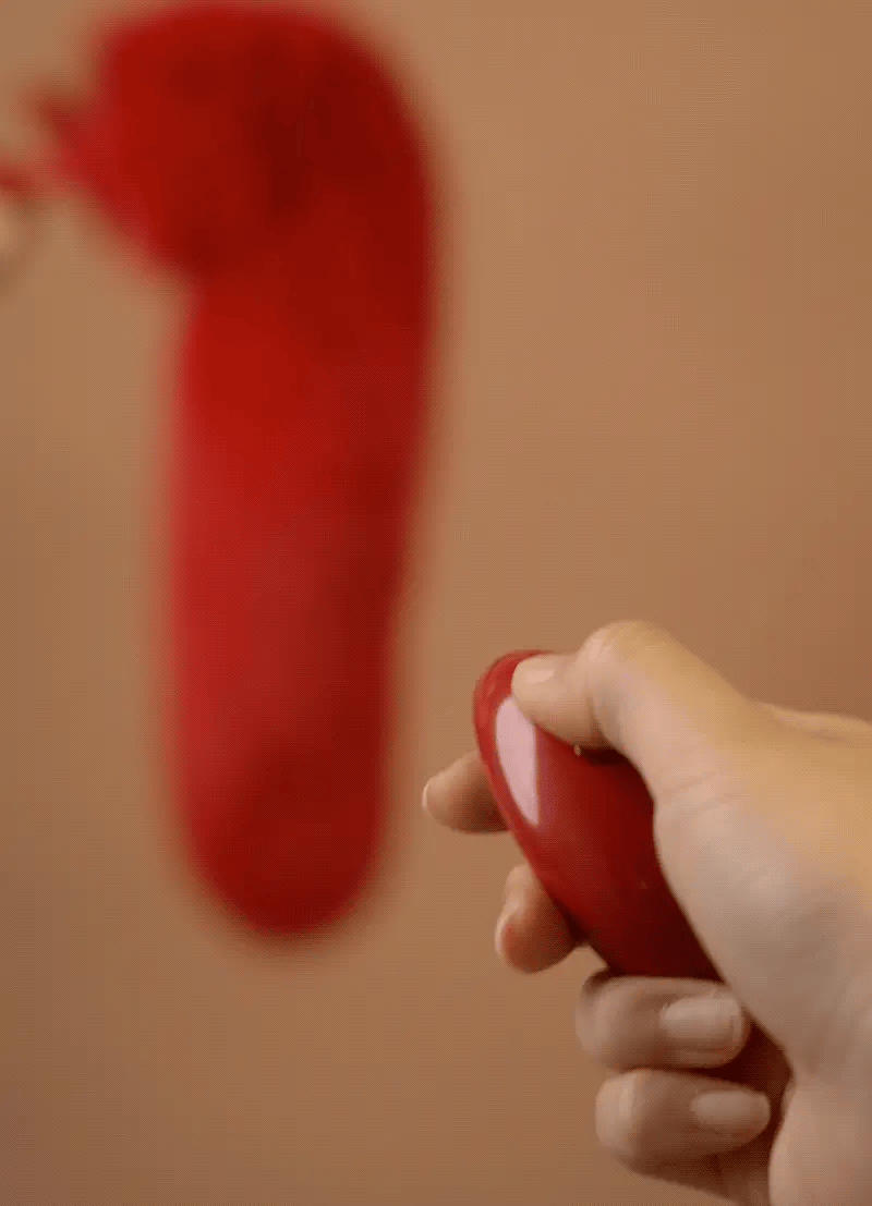UPKO Remote control Swinging&Vibrating Anal Plug With Fox Fur Tail - product photo 15