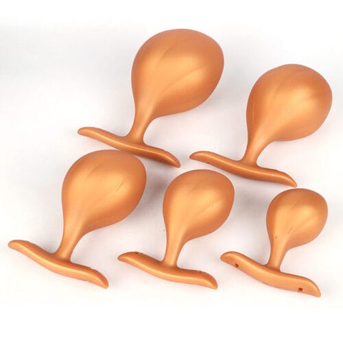 Wearable Anal Plug with Built-in Steel Ball Anal Toys - product photo 3