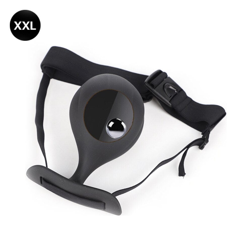 Wearable Anal Plug with Built-in Steel Ball Anal Toys - product photo 10