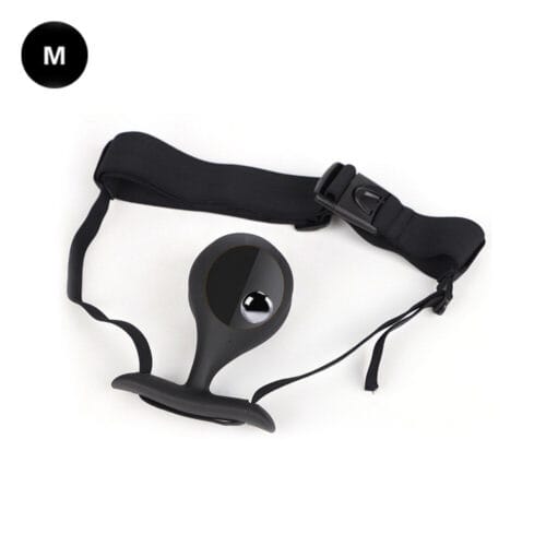 Wearable Anal Plug with Built-in Steel Ball Anal Toys - product photo 13