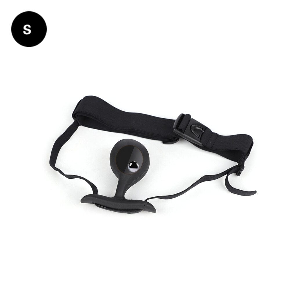 Wearable Anal Plug with Built-in Steel Ball Anal Toys - product photo 14